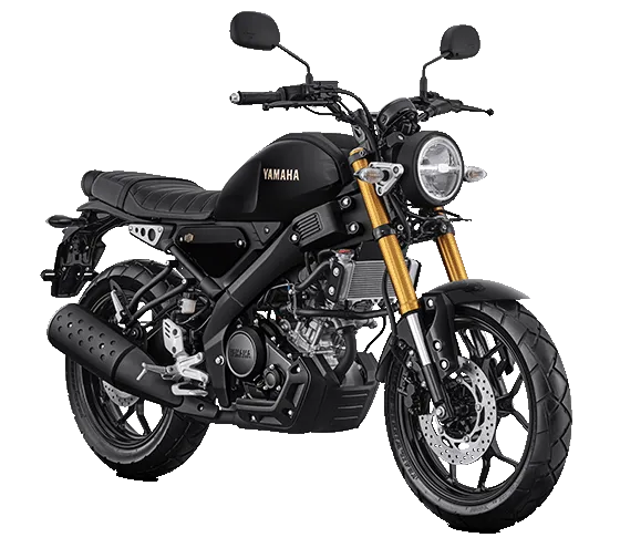 XSR 155 Metallic Black Elegance