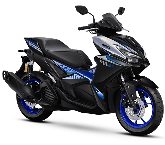 Aerox Alpha CyberCity ABS White Pearl Blue